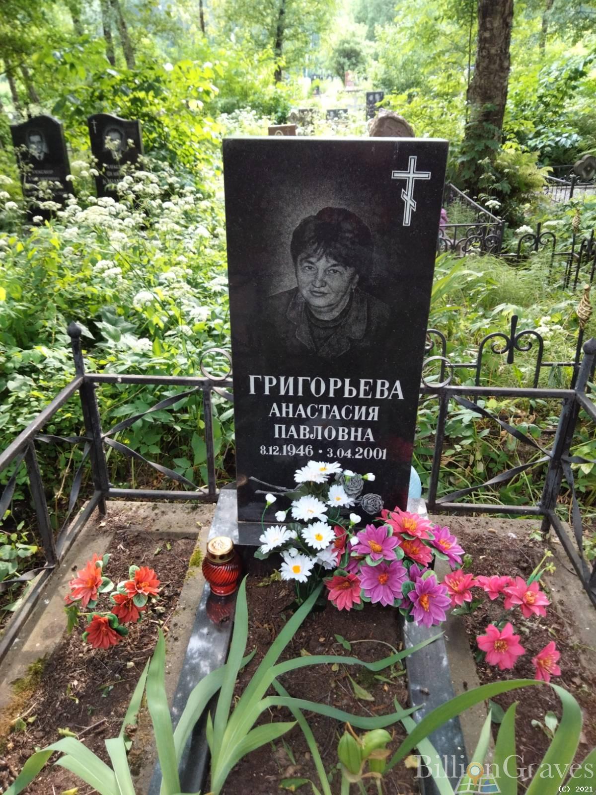 Григорьева Анастасия Павловна