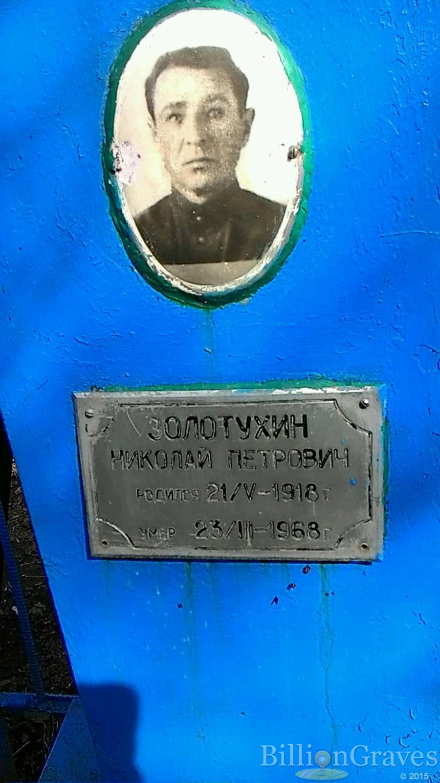 золотухин николай петрович