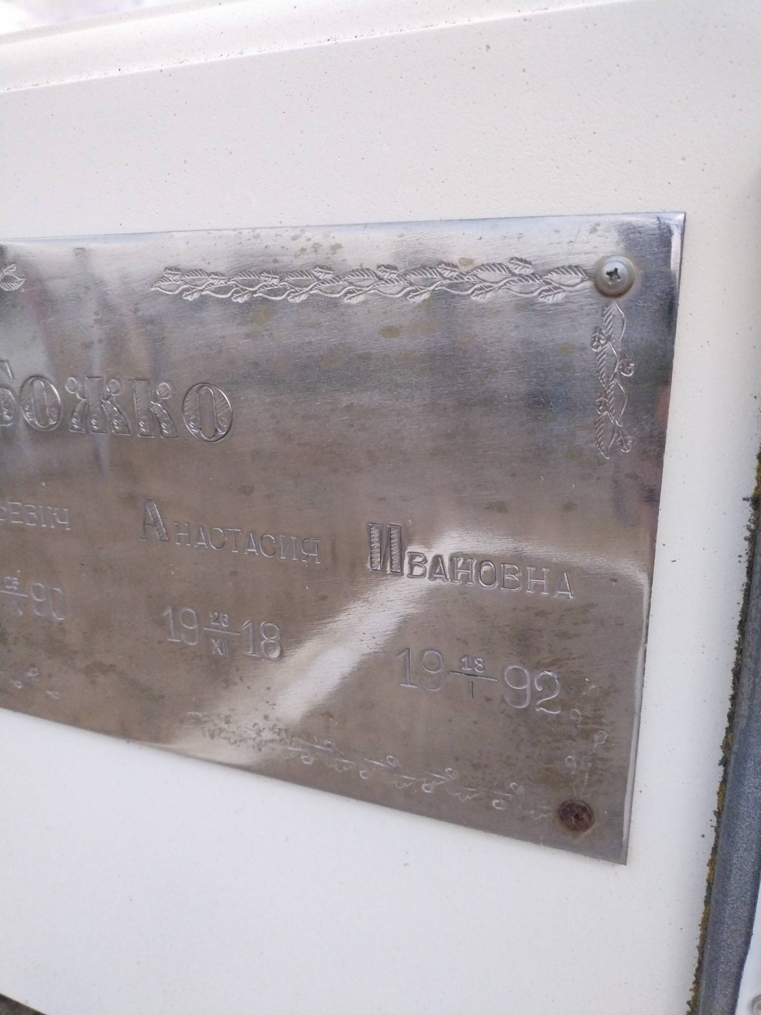 Божко Анастасия Ивановна