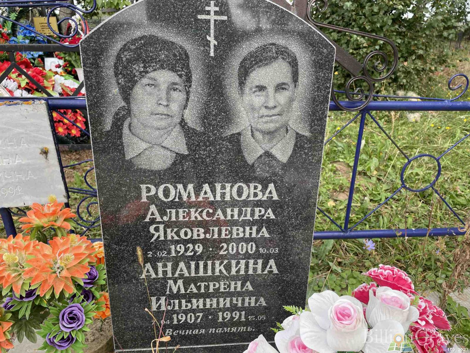 Романова Александра Яковлевна