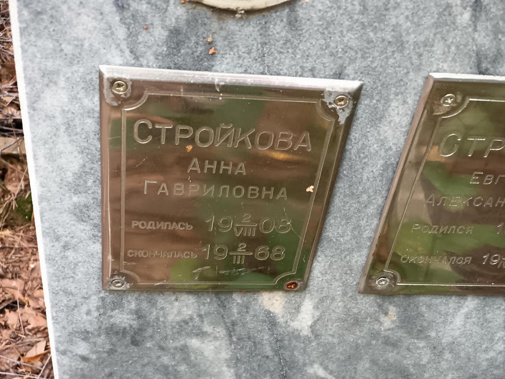 Стройкова Анна Гавриловна