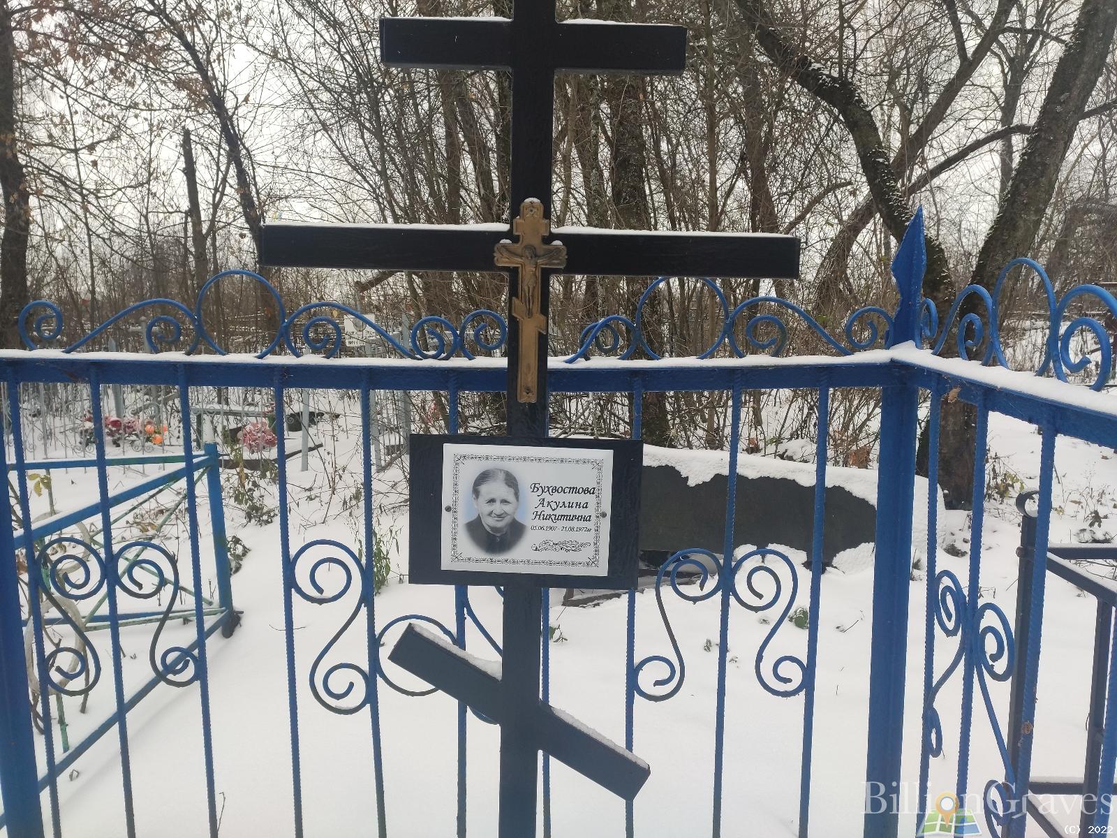 Бухвостова Акулина Никитична