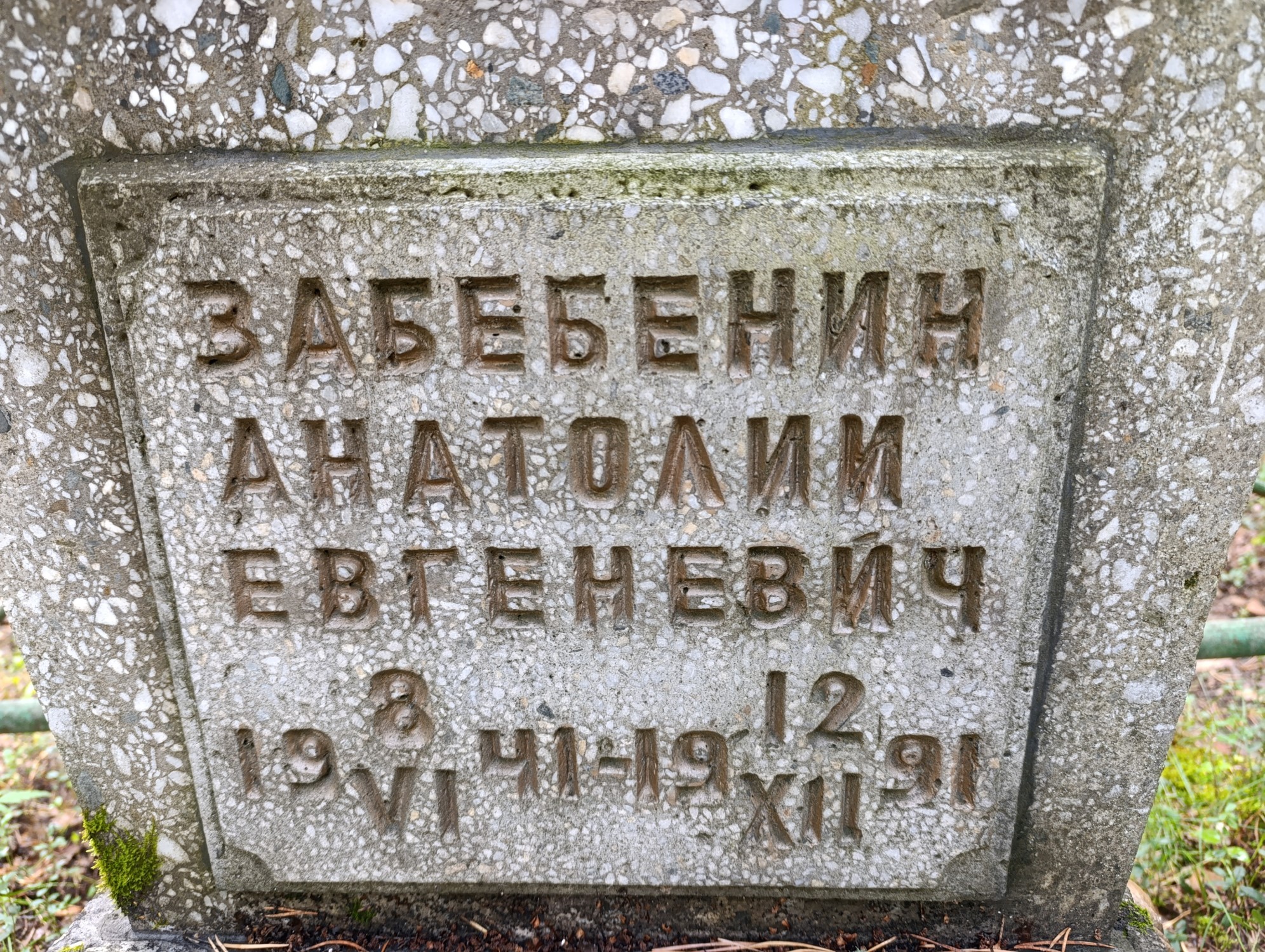 Забебенин Анатолий Евгеневич