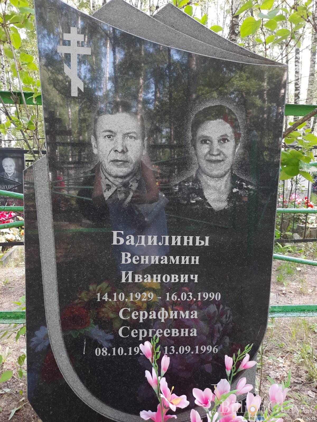 Бадилина Серафима Сергеевна