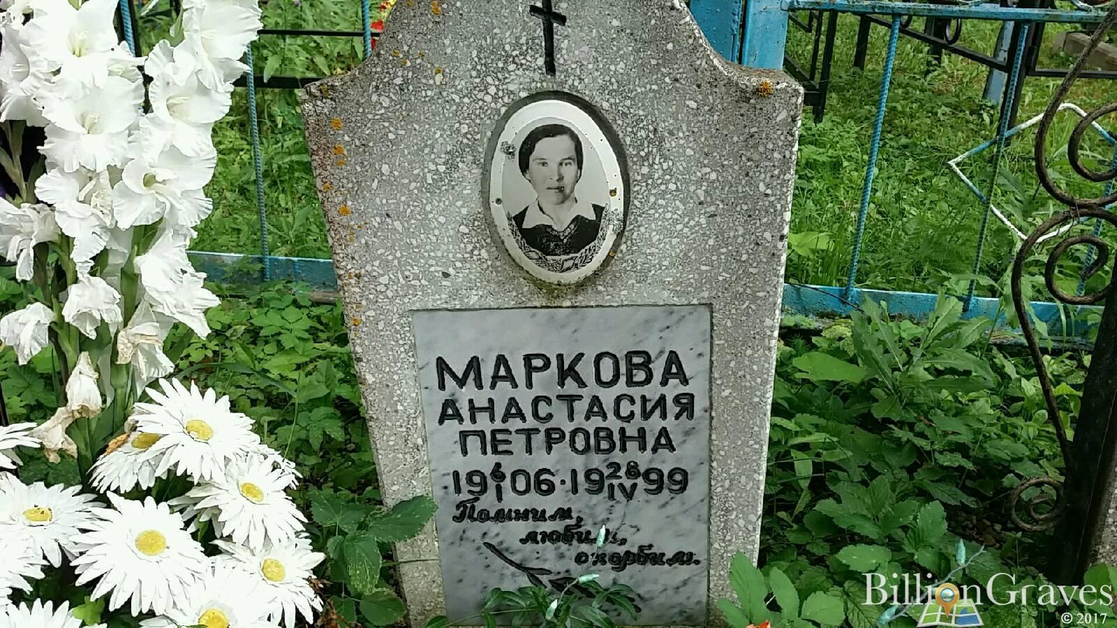 Маркова Анастасия Петровна