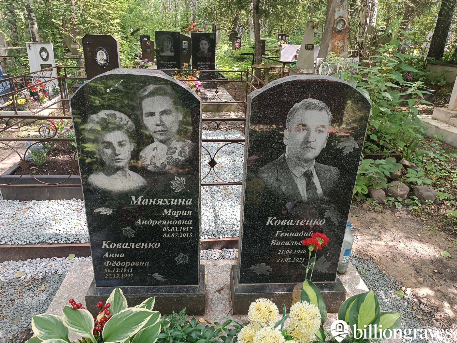 Маняхина Мария Андреяновна