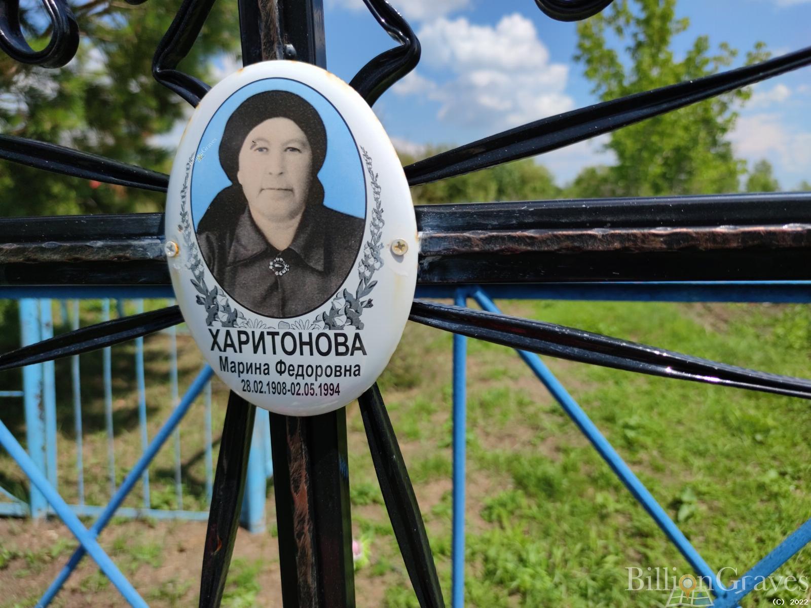 Харитонова Марина Федоровна
