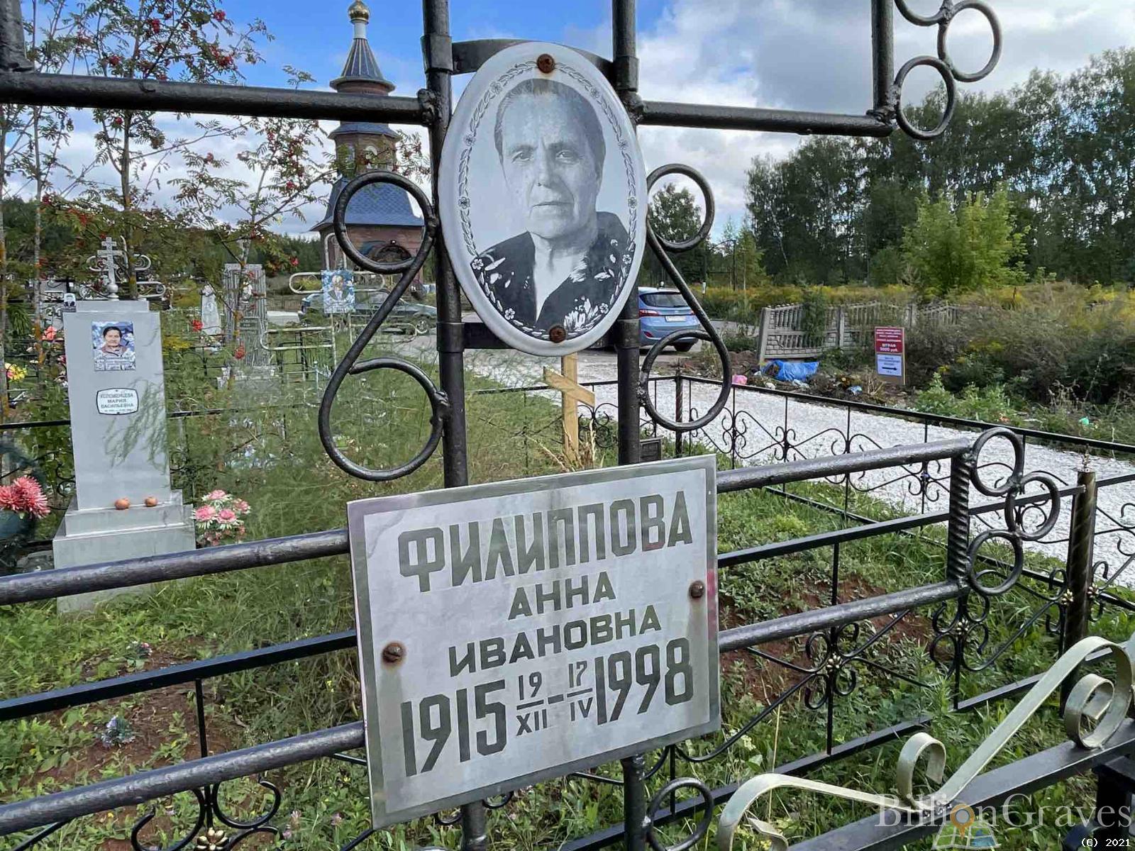 Филиппова Анна Ивановна