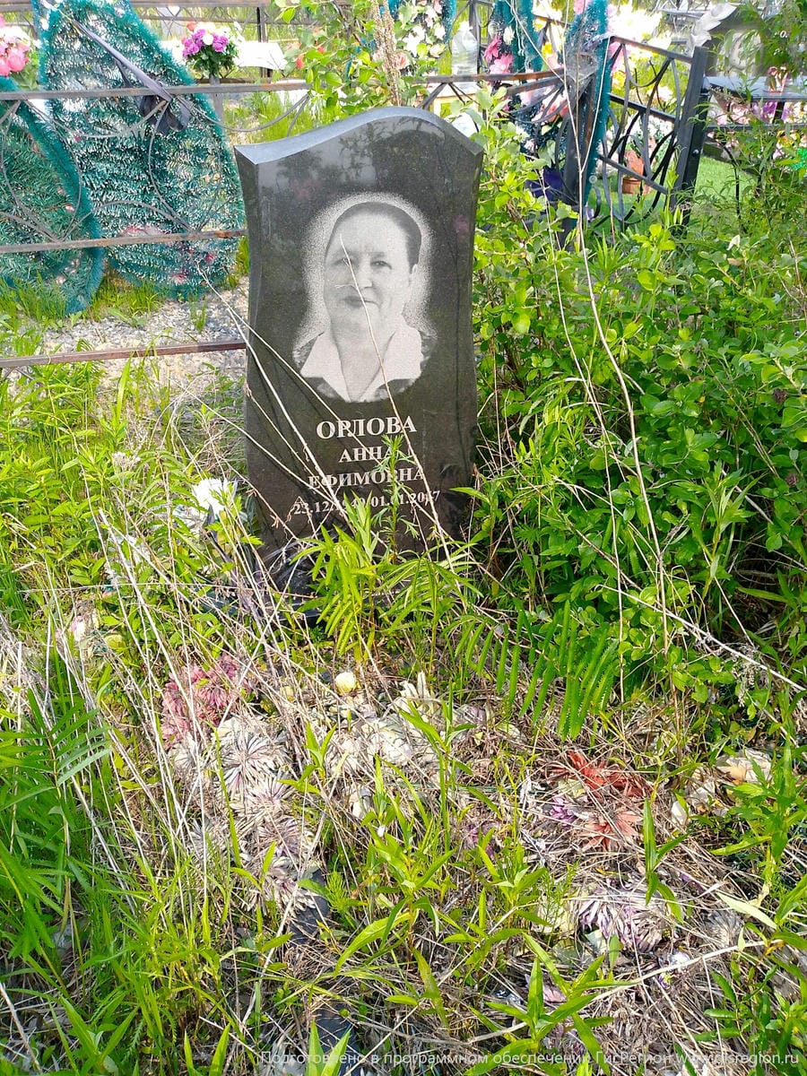 Орлова Анна Ефимовна