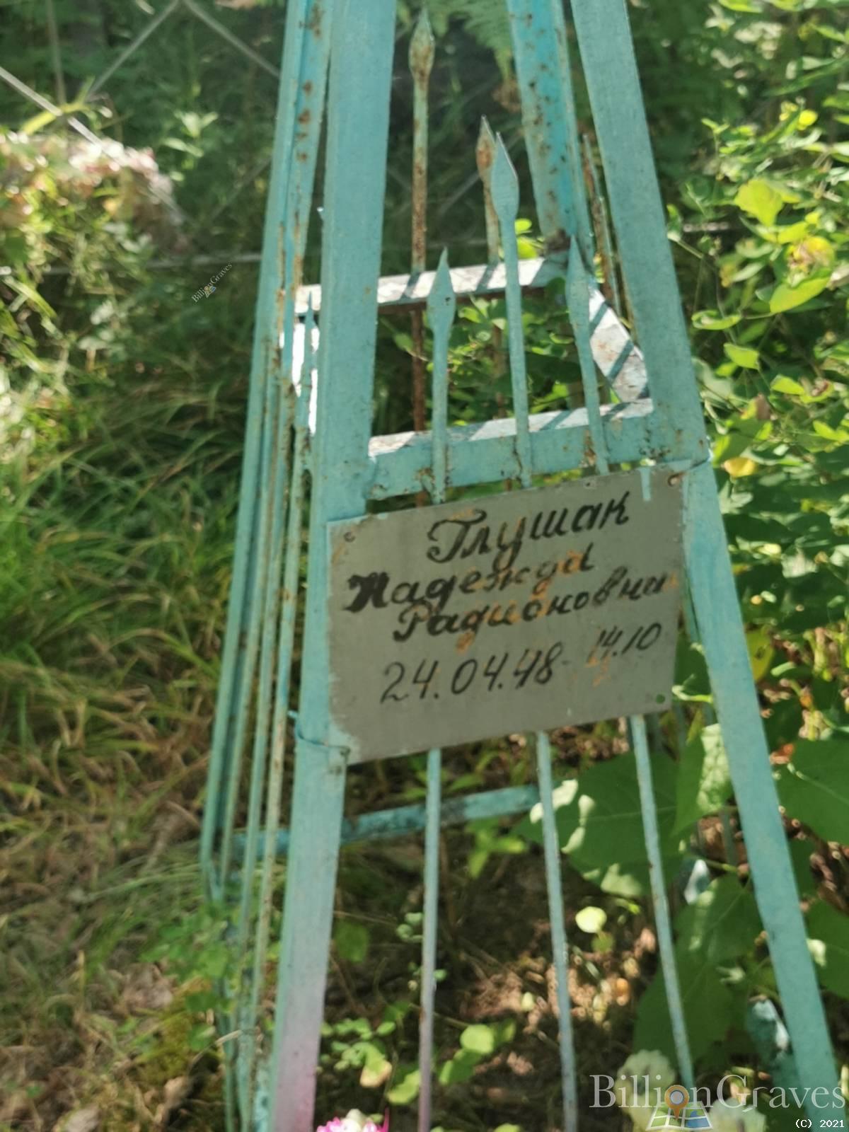 Глушак Надежда Радионовна