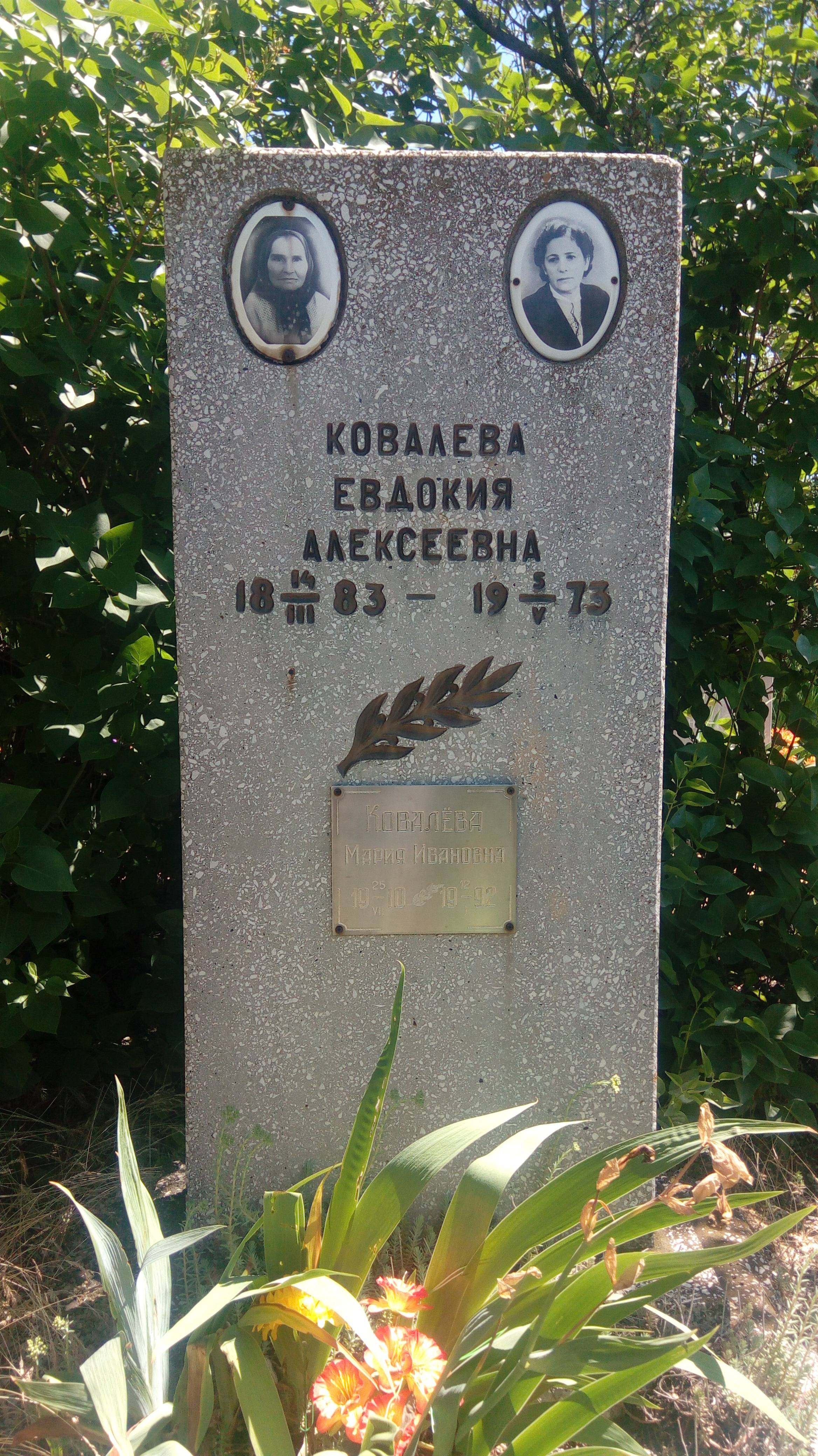 Ковалева Мария Ивановна