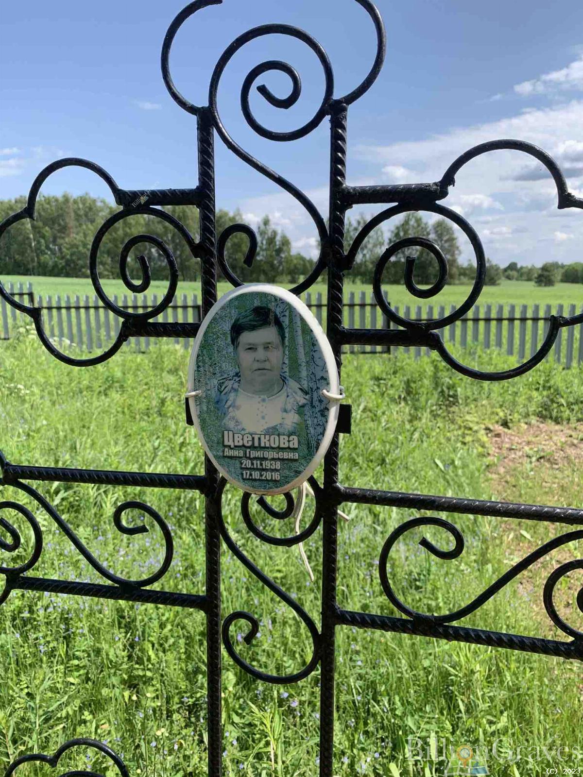 Цветкова Анна Григорьевна