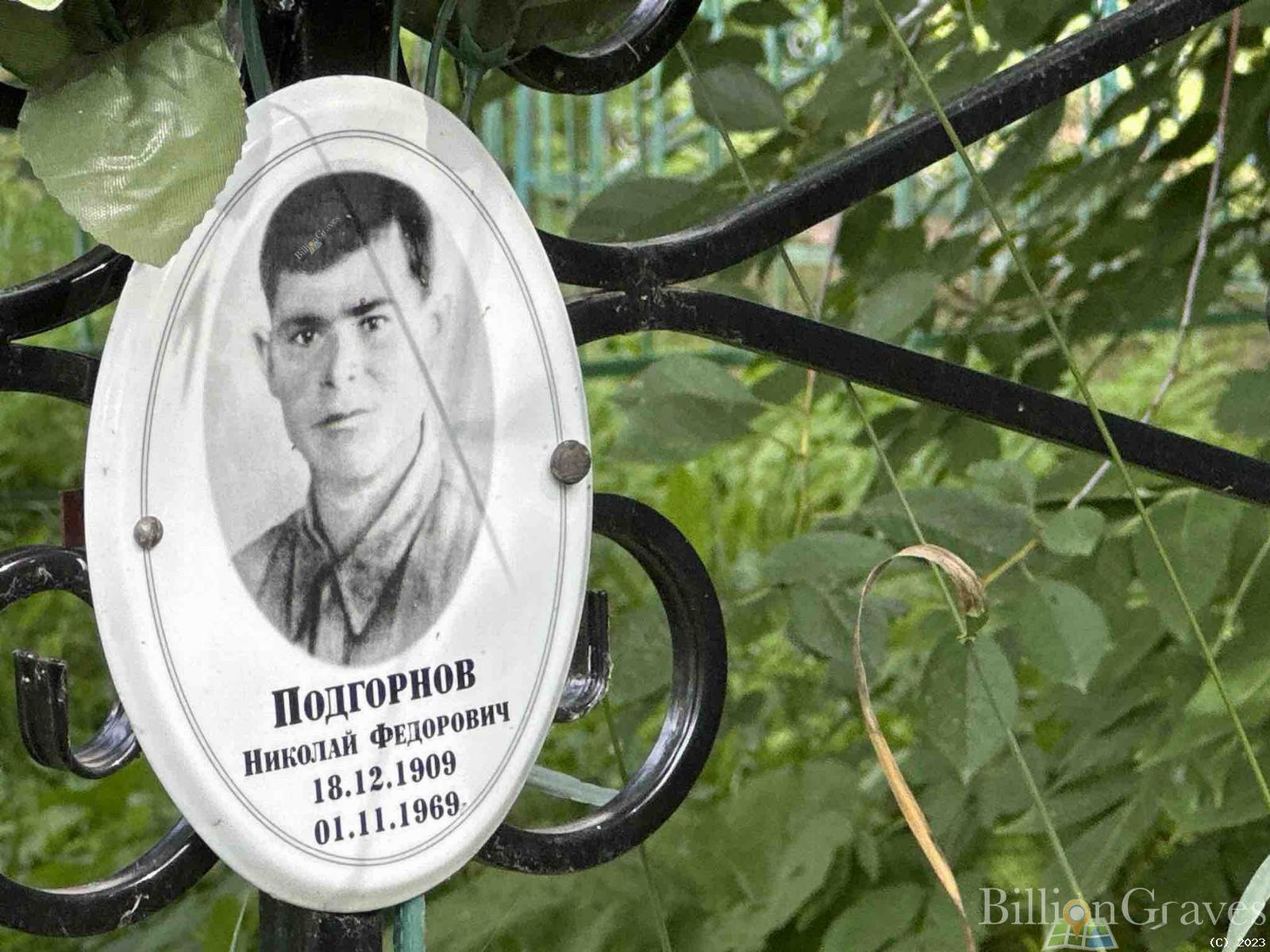 Подгорнов Николай Федорович