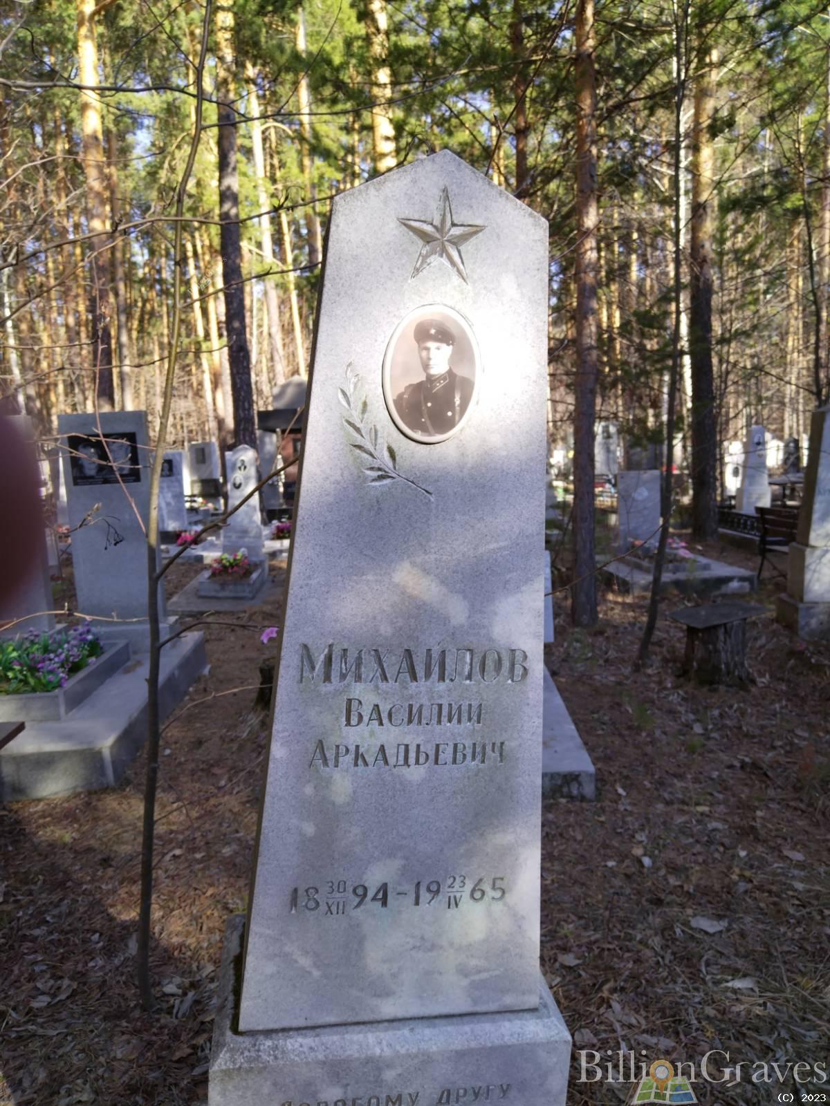 Михайлов Василий Аркадьевич