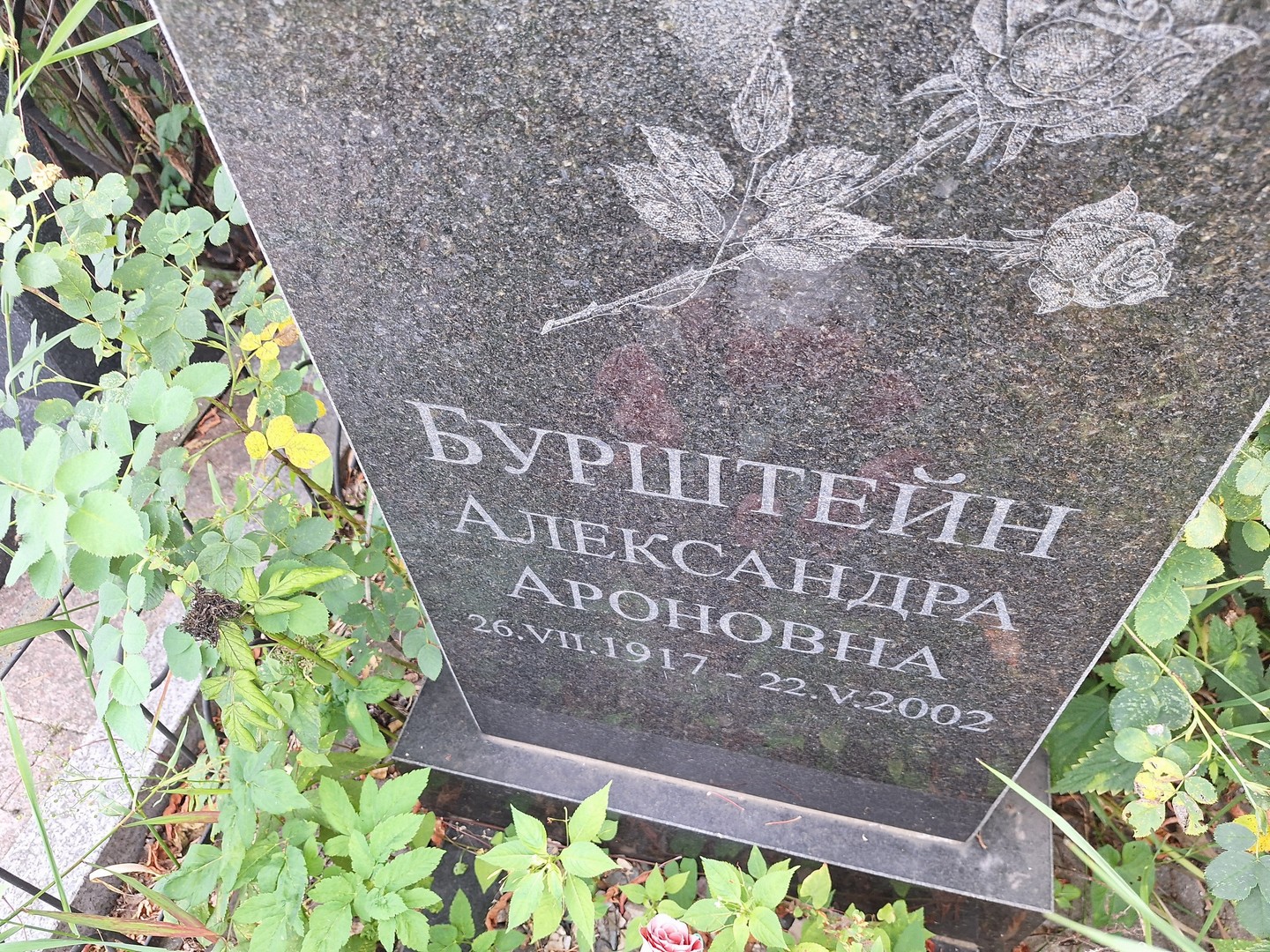Александра Бурштейн Ароновна