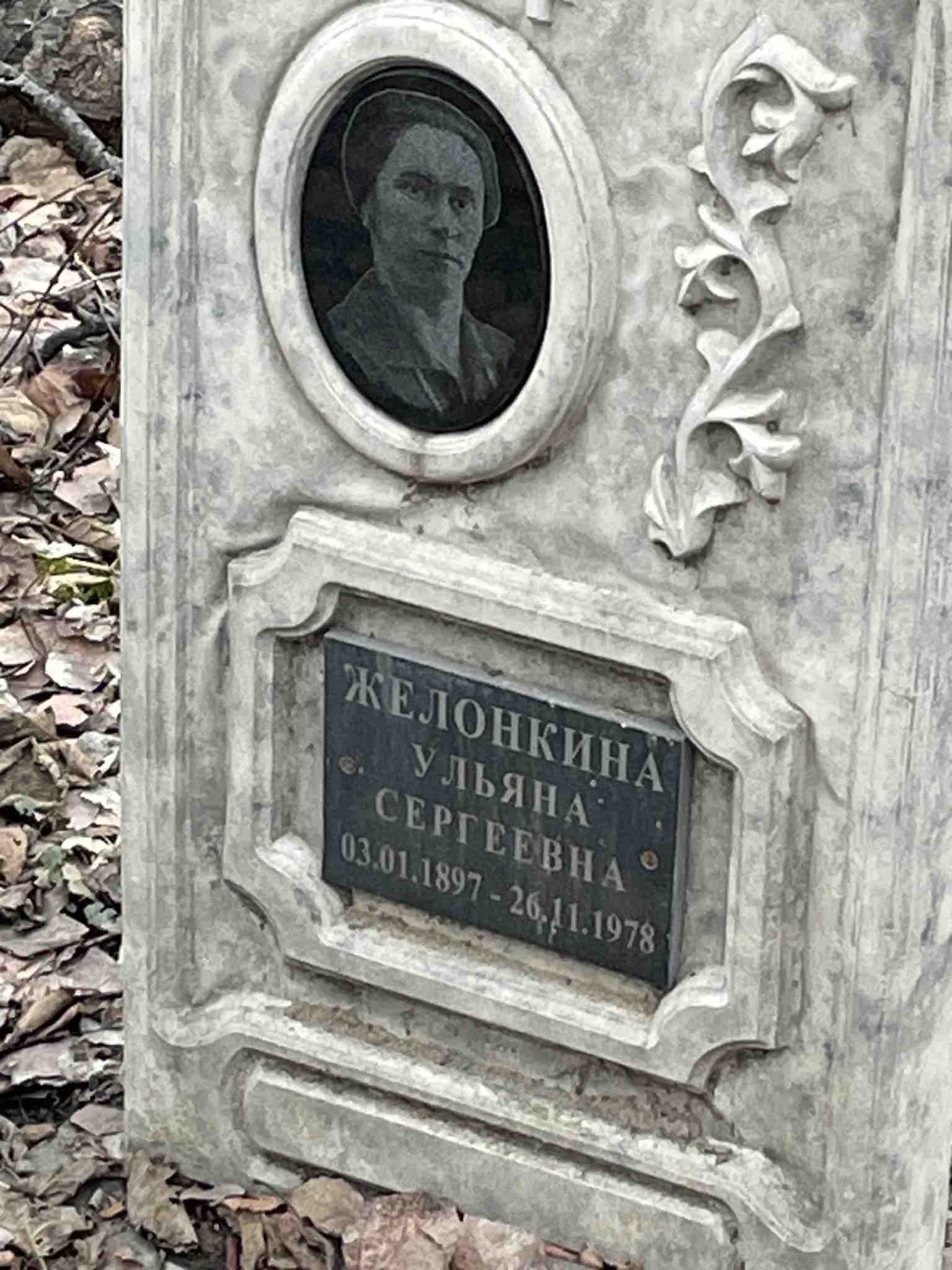 Желонкина Ульяна Сергеевна