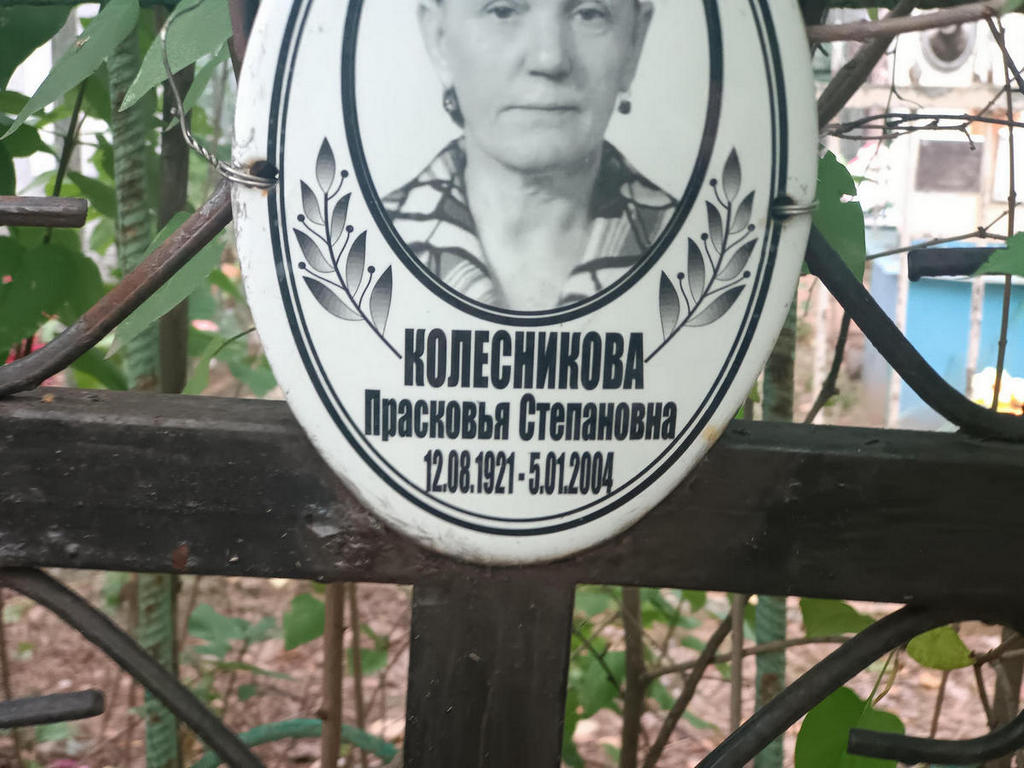 Колесникова Прасковья Степановна