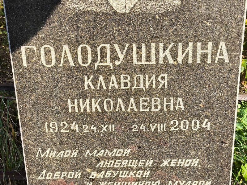 Голодушкина
