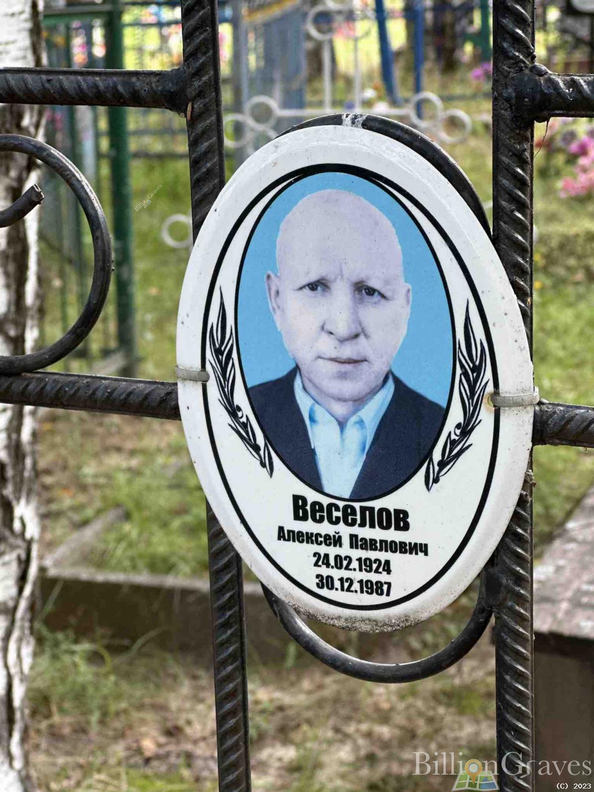 Веселов Алексей Павлович