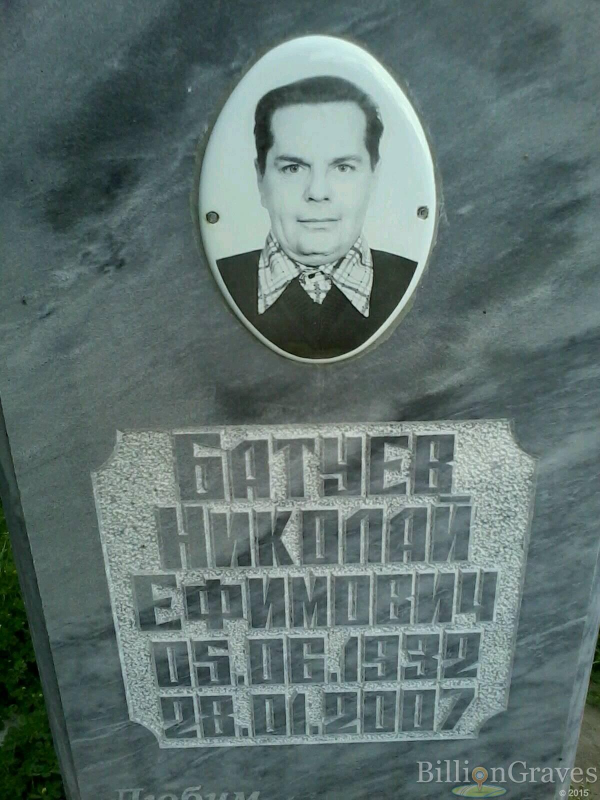 Батуев Николай Ефимович