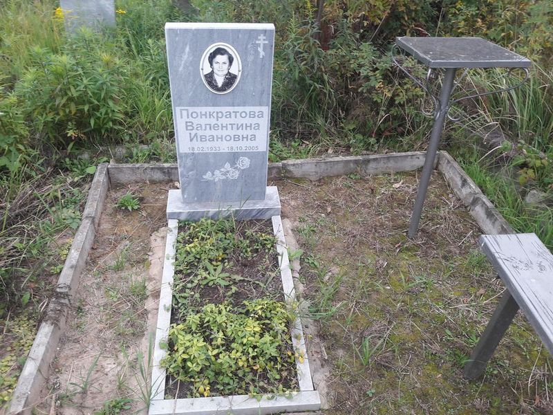 Понкратова Валентина Ивановна