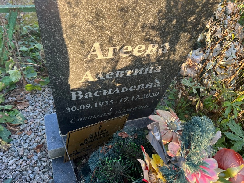 Алевтина Агеева Васильевна