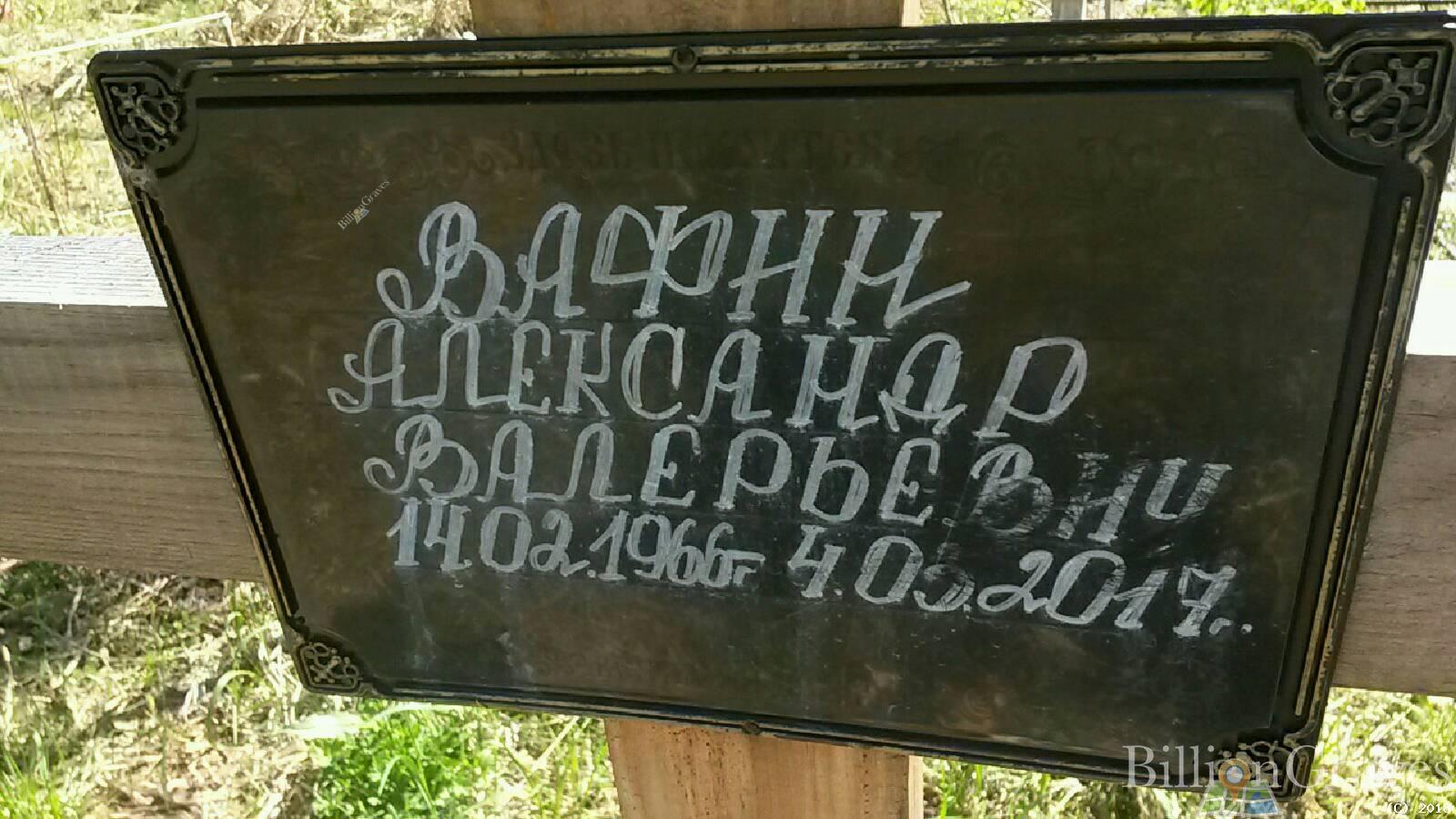 Вафин Александр Валерьевич