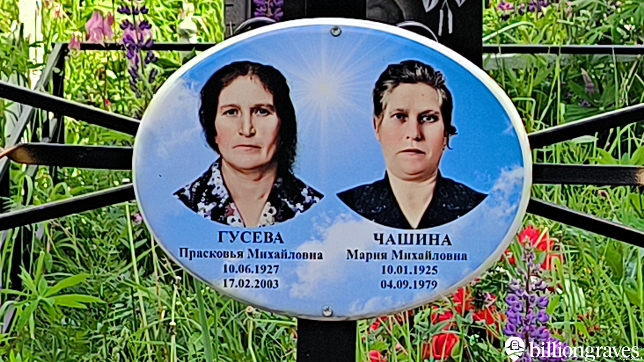 Чашина Мария Михайловна
