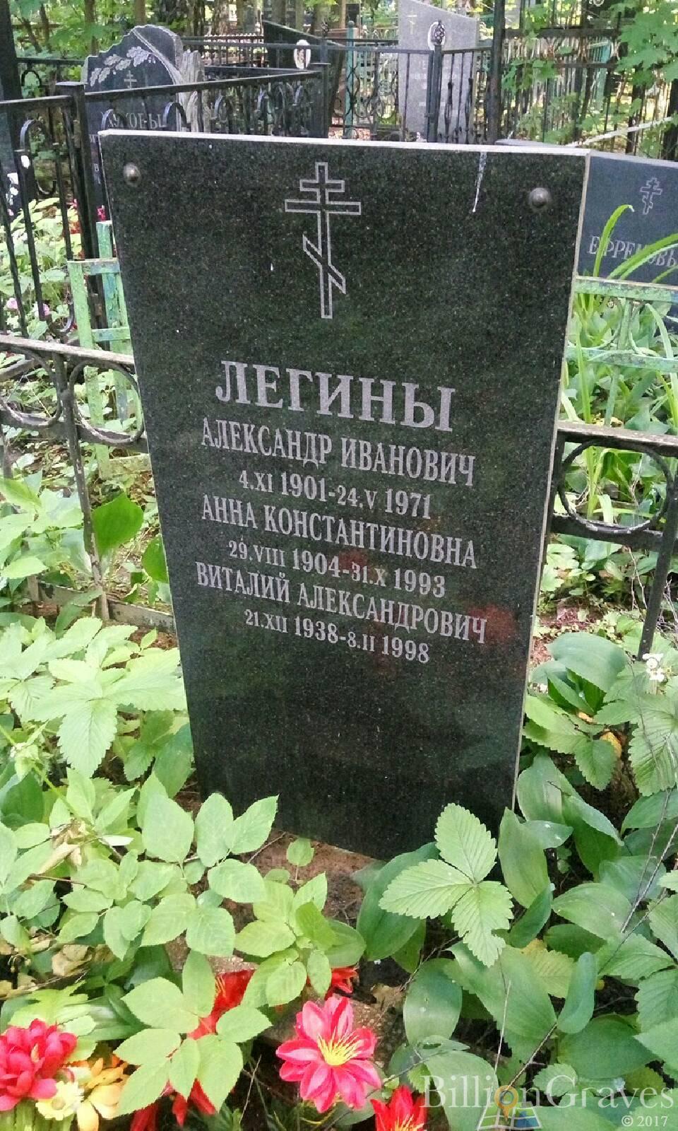 Легина Анна Константиновна
