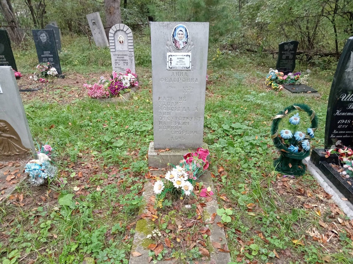 Хомик Анна Федоровна