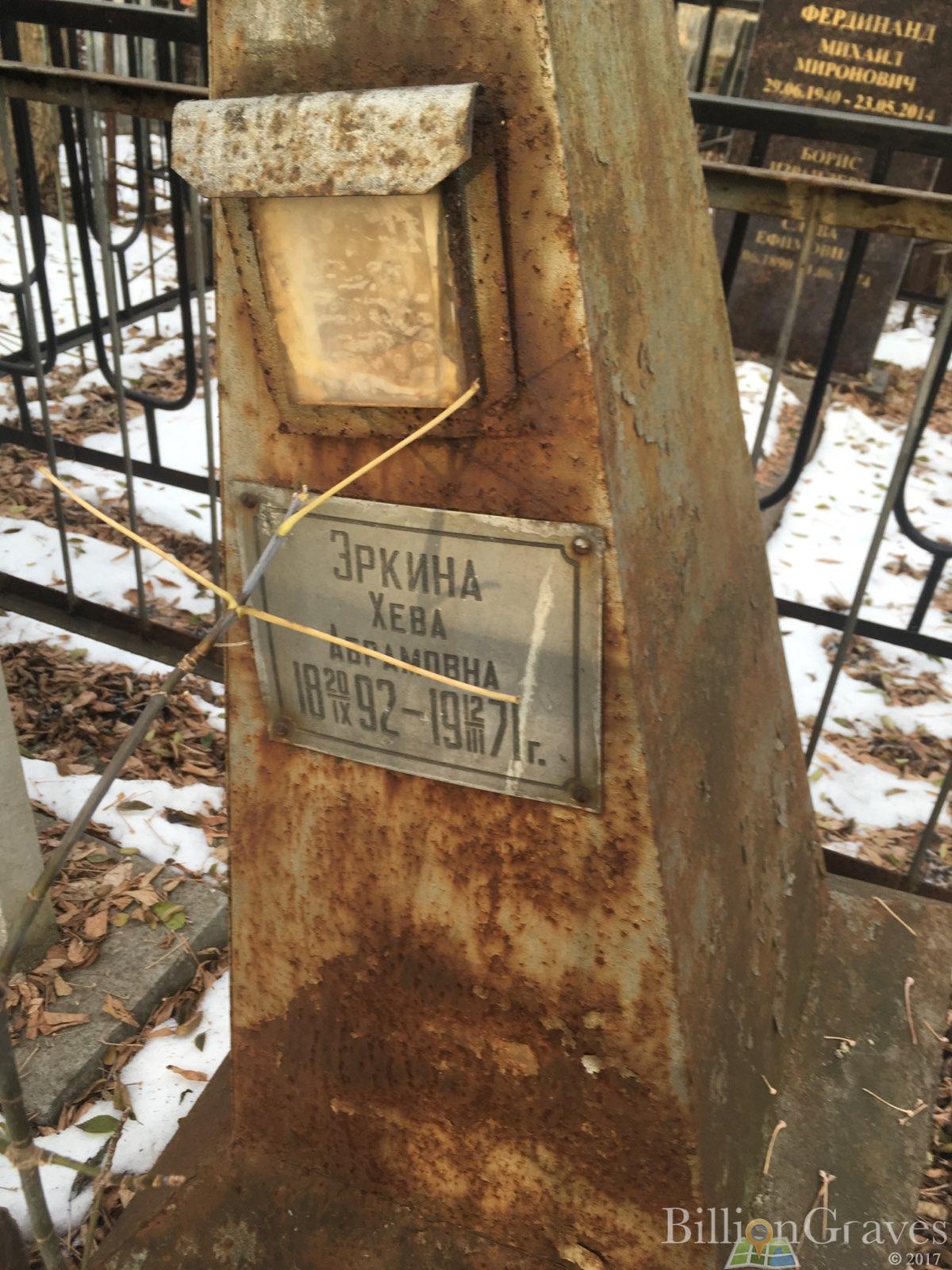 Эркина Хева Абрамовна