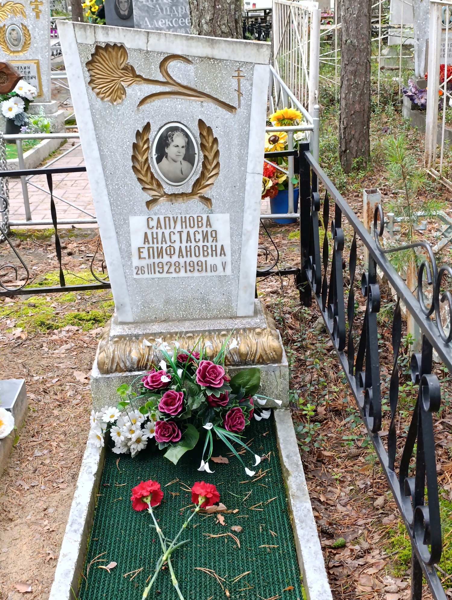Сапунова Анастасия Епифановна
