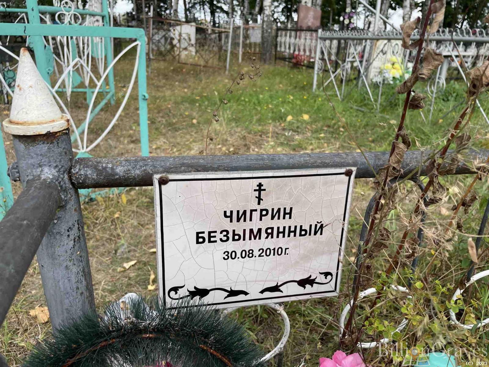 Чигрин Безымянный