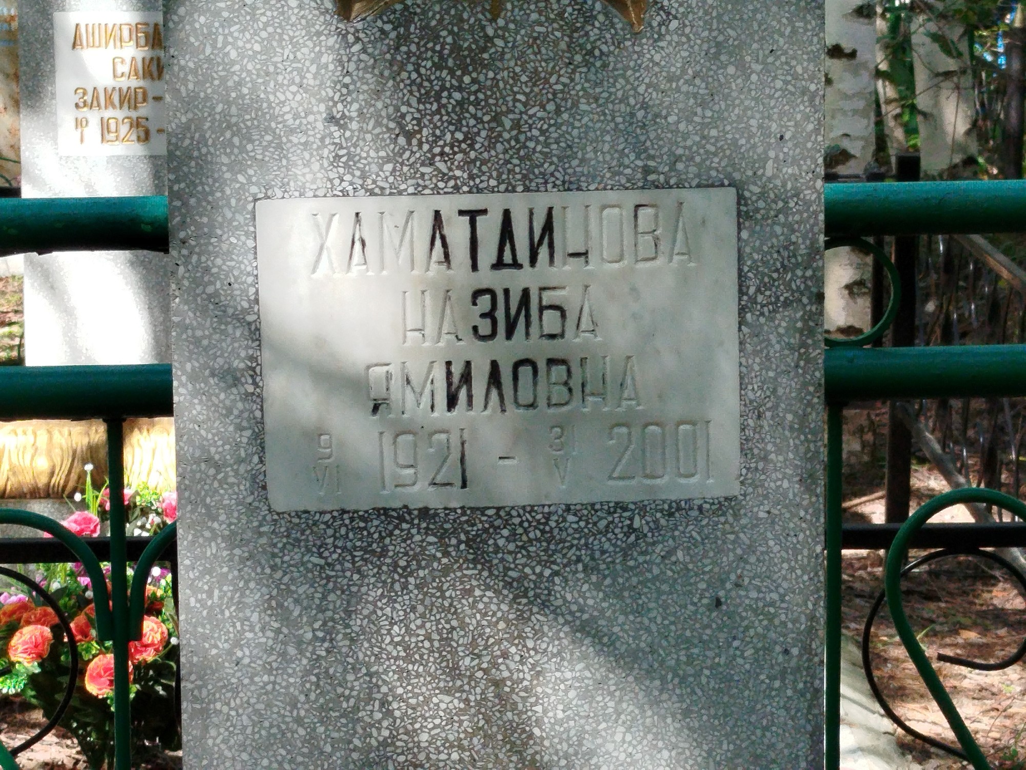 Хаматдинова Назиба Ямиловна