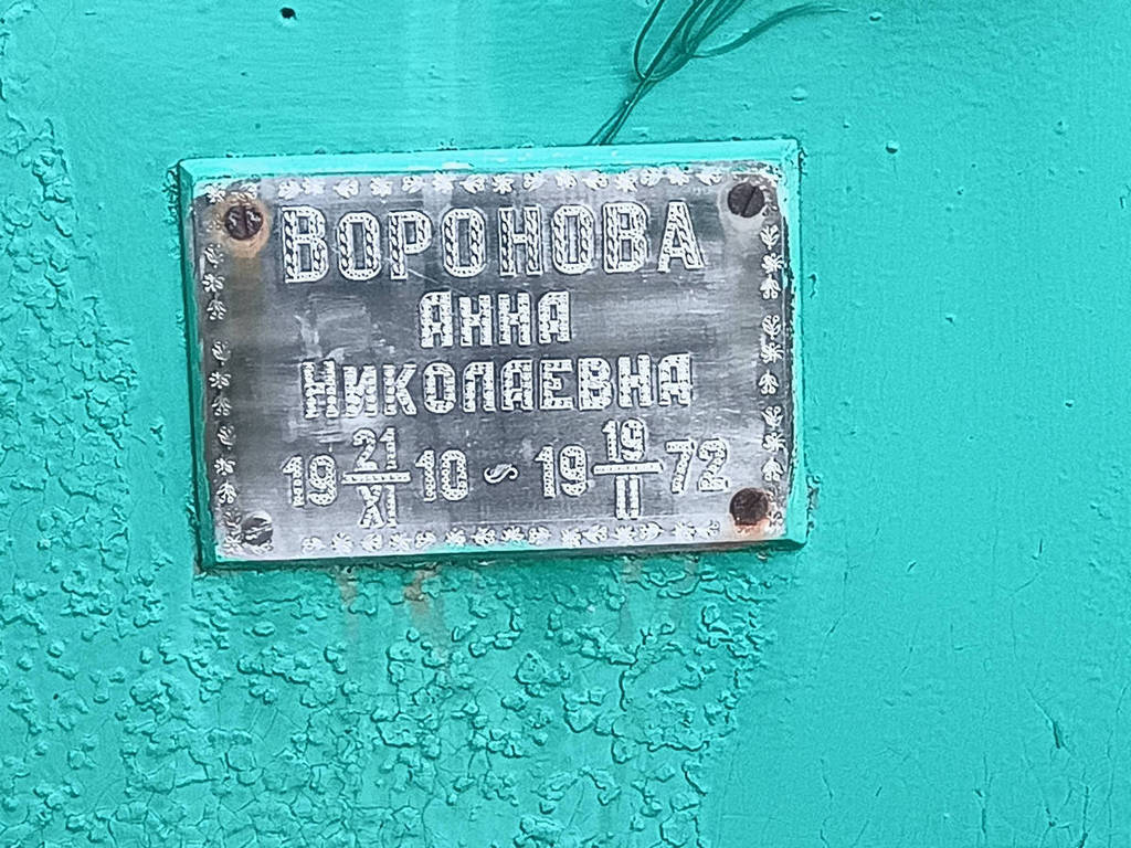 Воронова Анна Николаевна