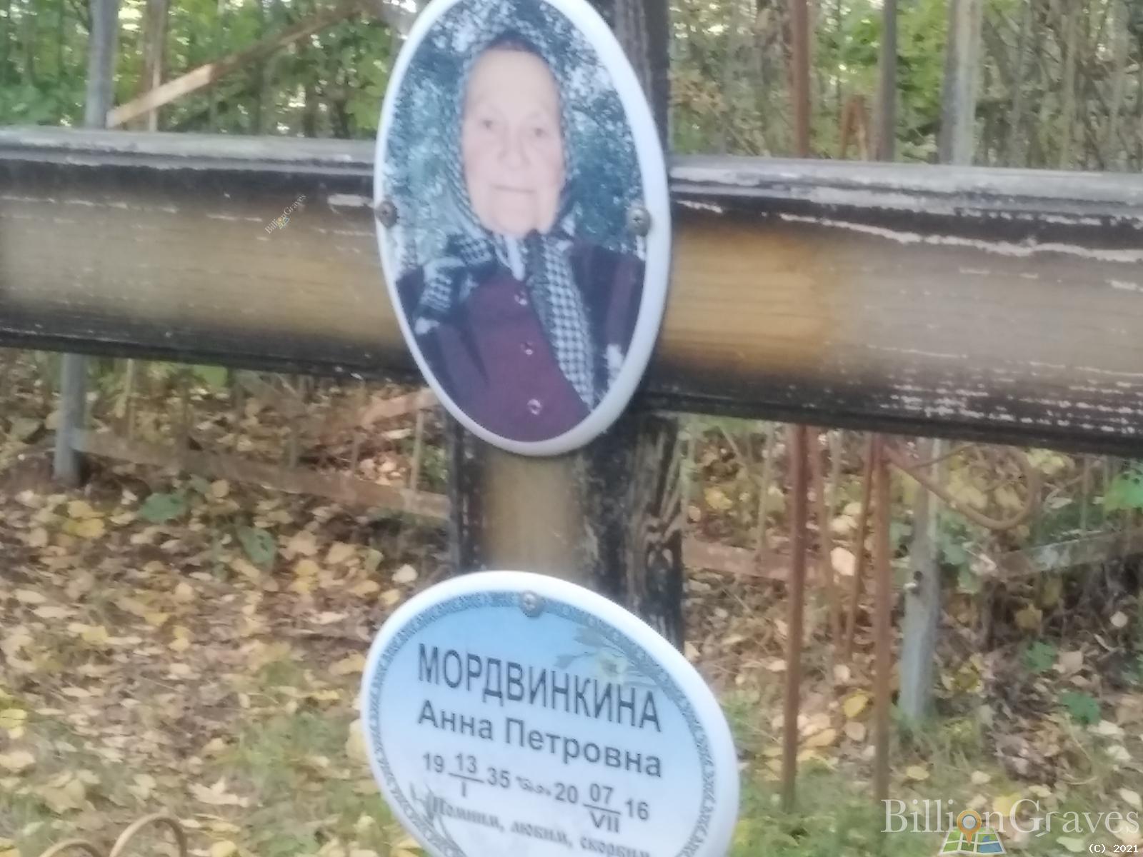 Мордвинкина Анна Петровна