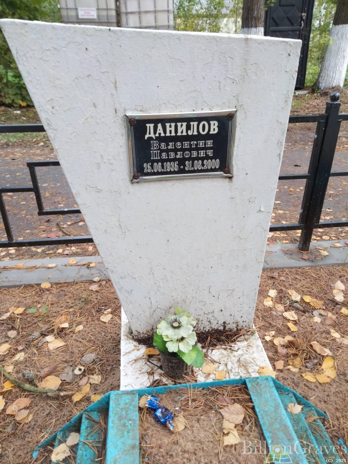 Данилов Валентин Павлович
