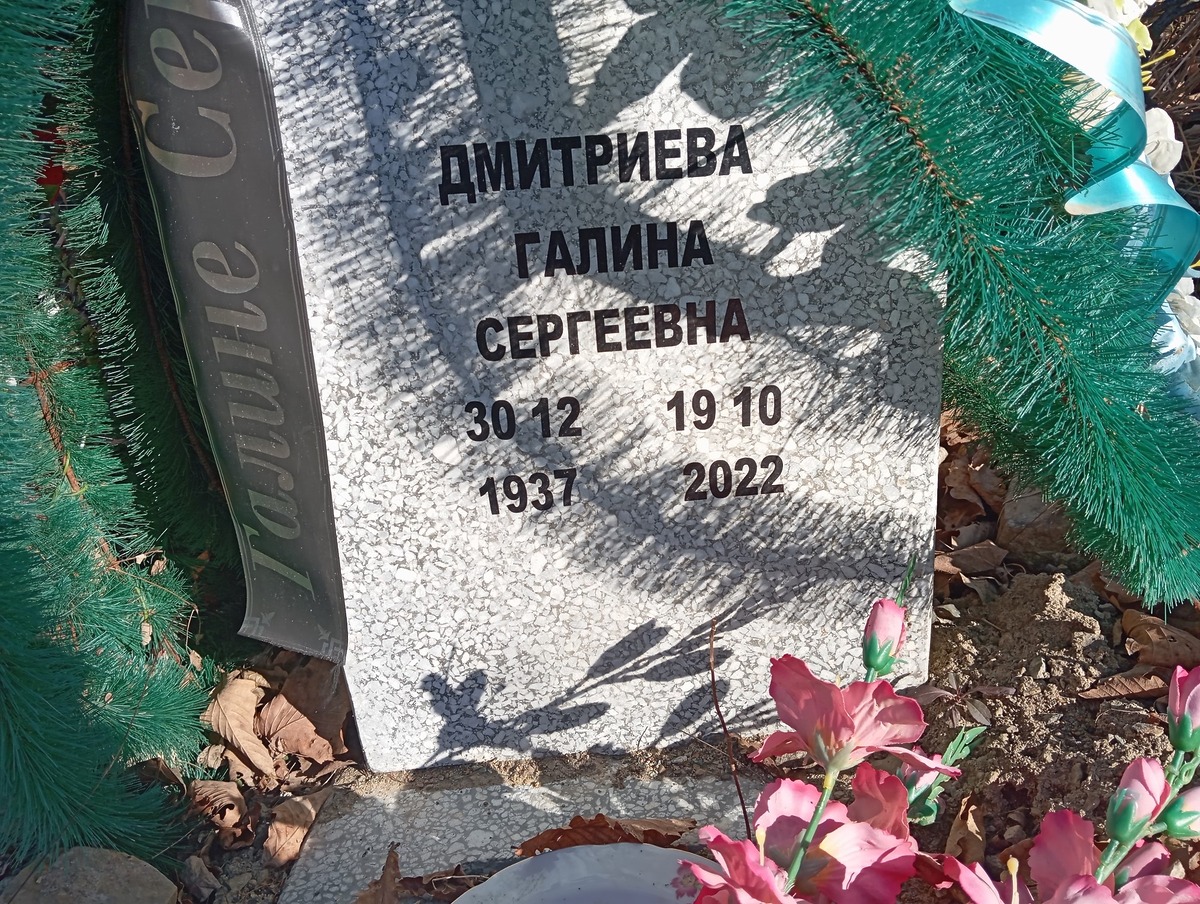 Дмитриева Галина Сергеевна