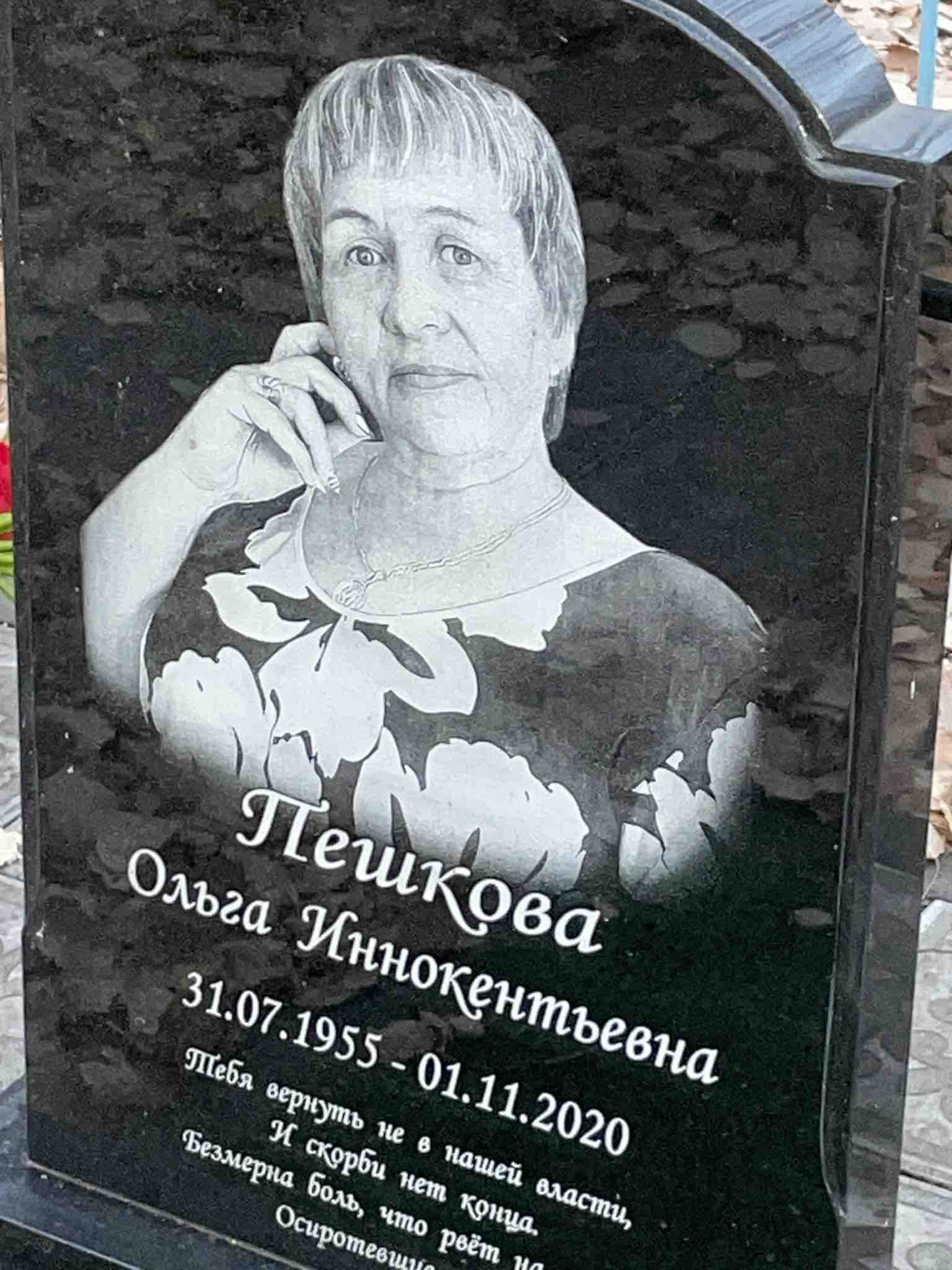 Пешкова Ольга Иннокентьевна