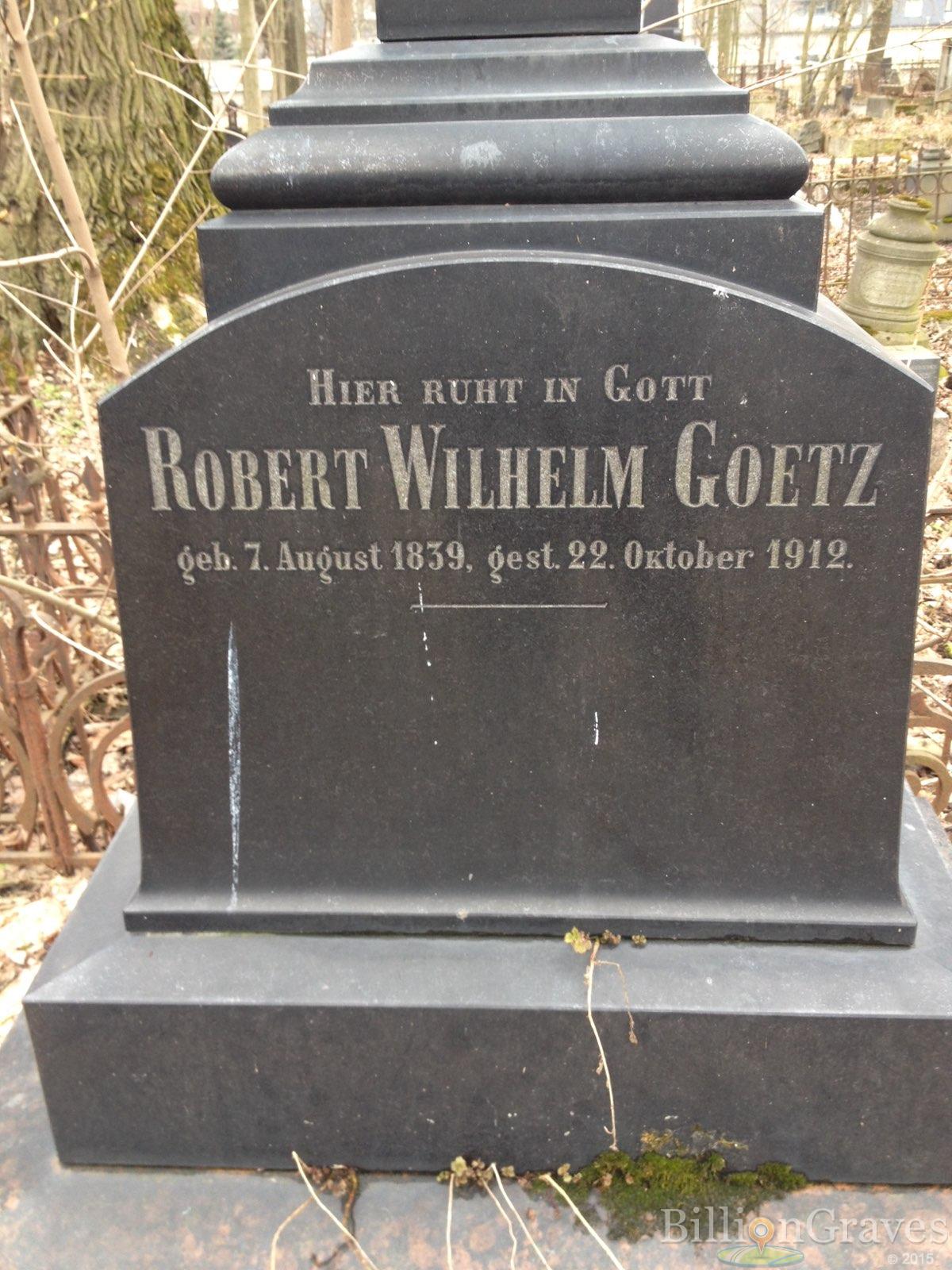Goetz Robert Wilhelm