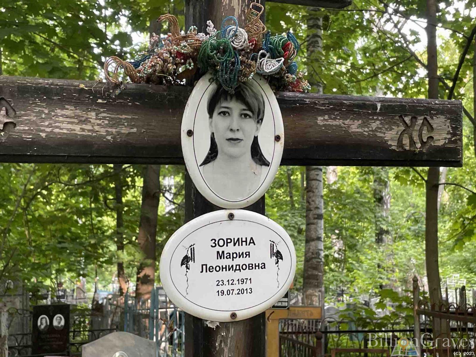Зорина Мария Леонидовна