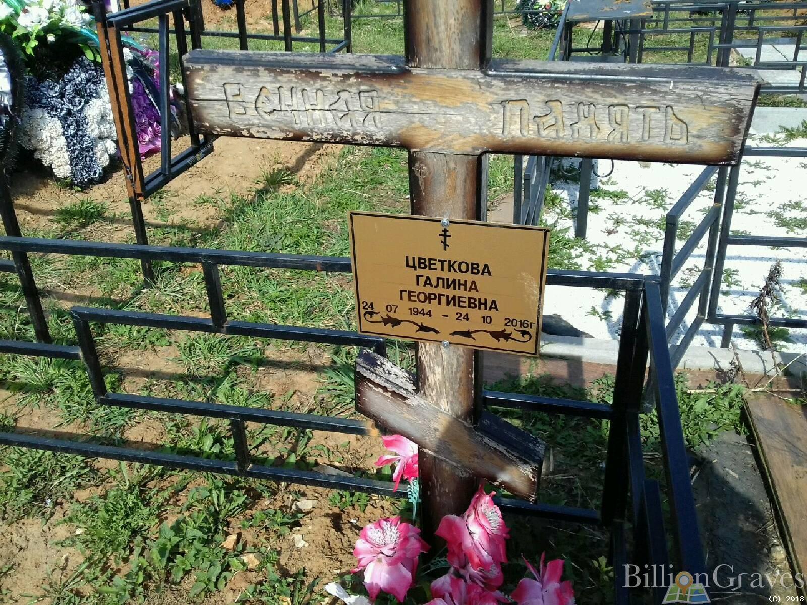 Цветкова Галина Георгиевна