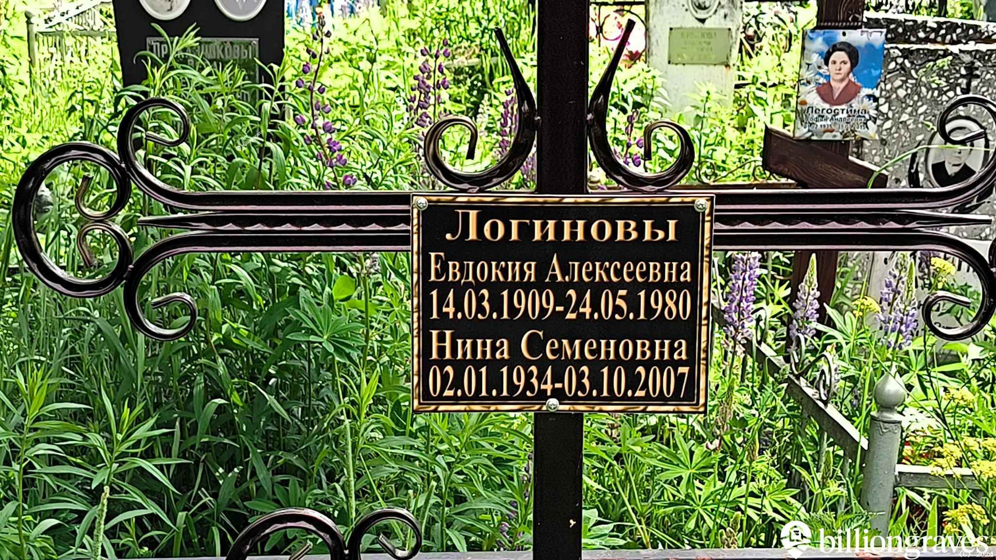 Логинова Нина Семеновна