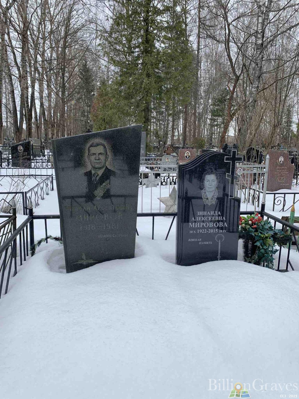 Мировова Зинаида Алексеевна