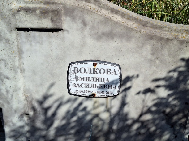 Милица Волкова Васильевна
