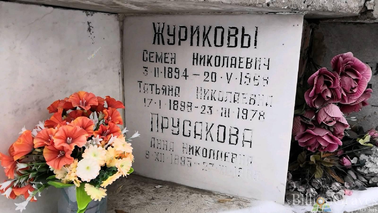 Журикова Татьяна Николаевна