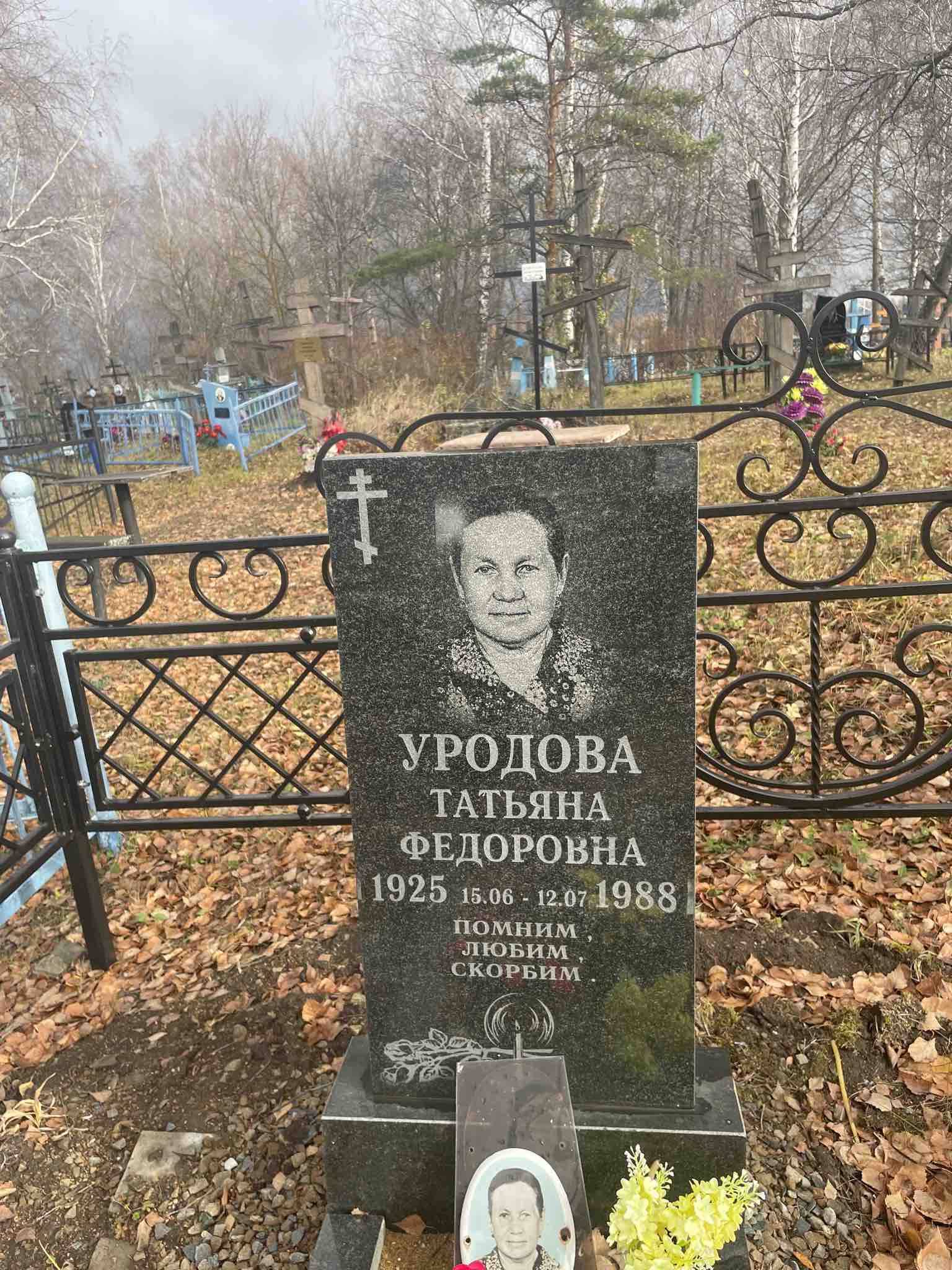 Уродова Татьяна Федоровна