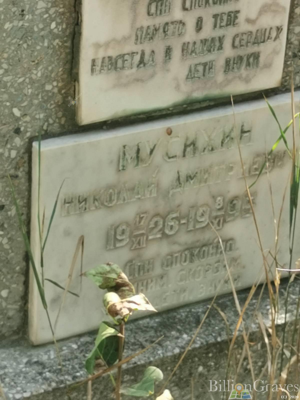 Мусихин Николай Дмитриевич