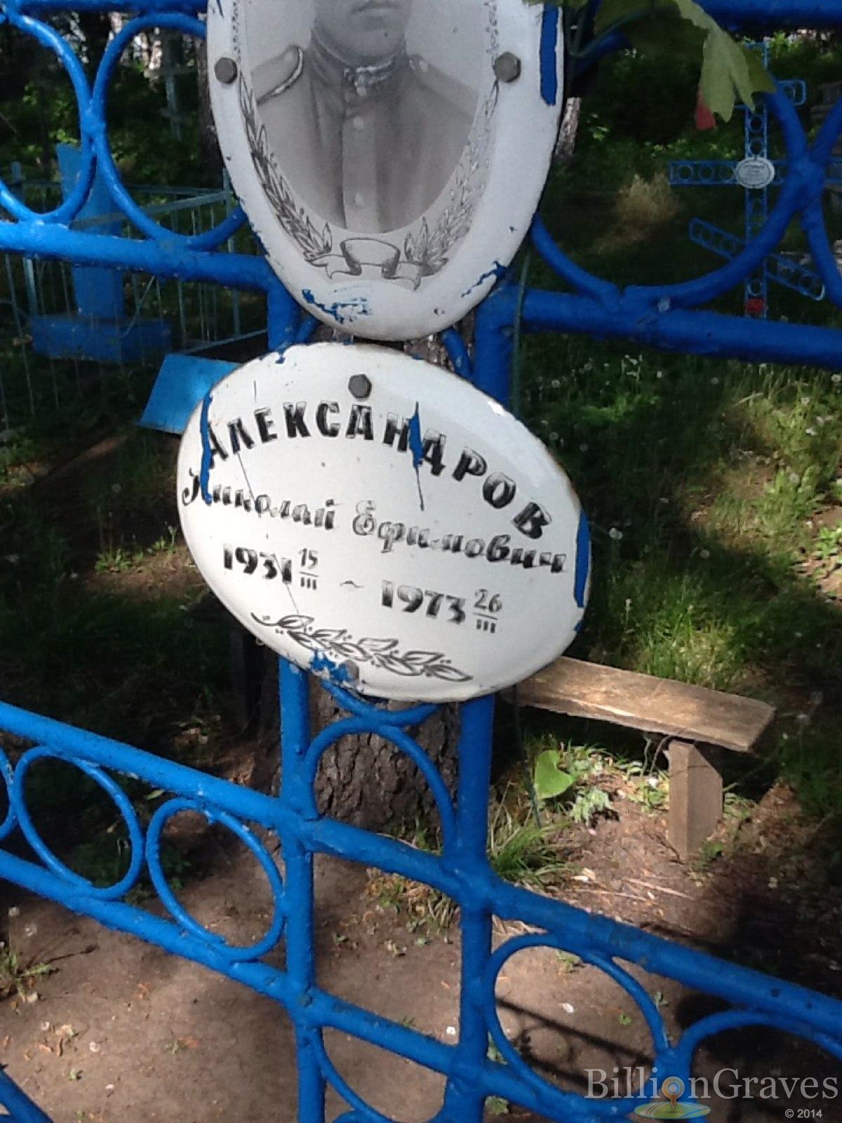 Александров Николай Ефимович