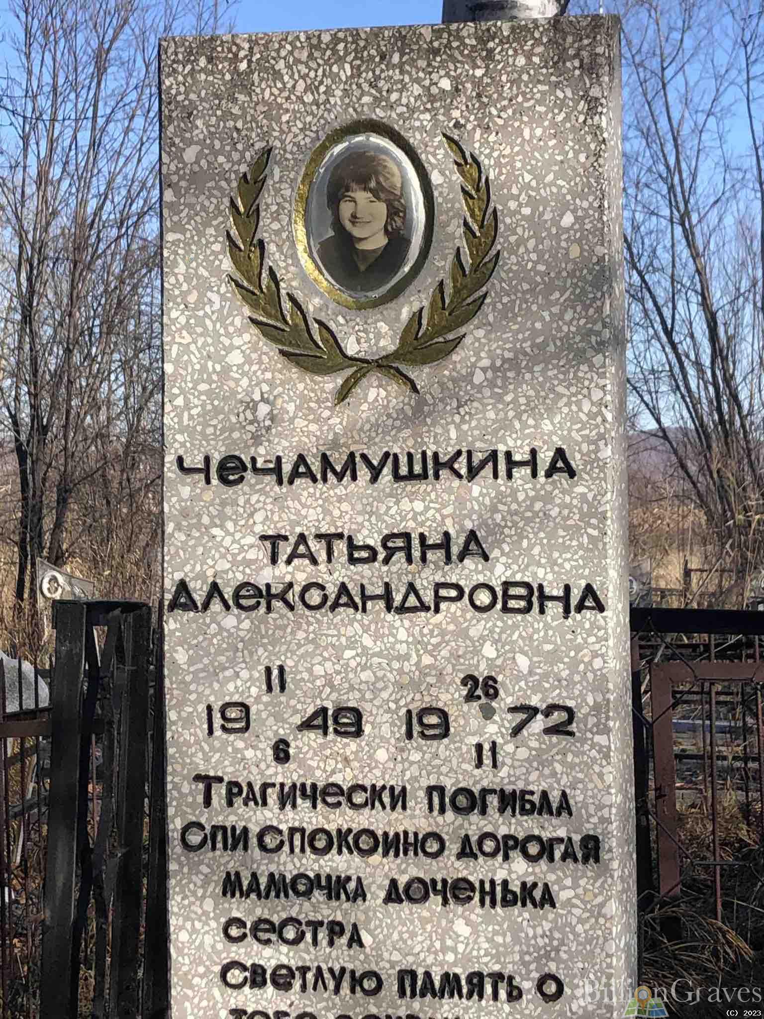 Чечамушкина Татьяна Александровна